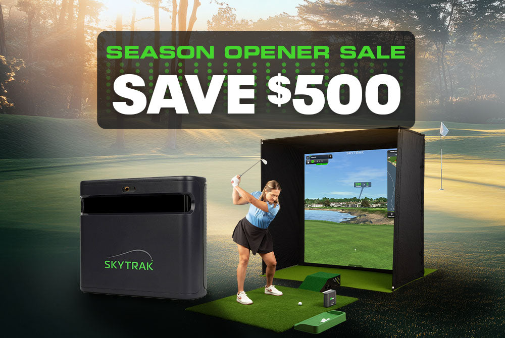 SKYTRAK™ Season Opener Sale: Save $500 on ST MAX & Studio Packages