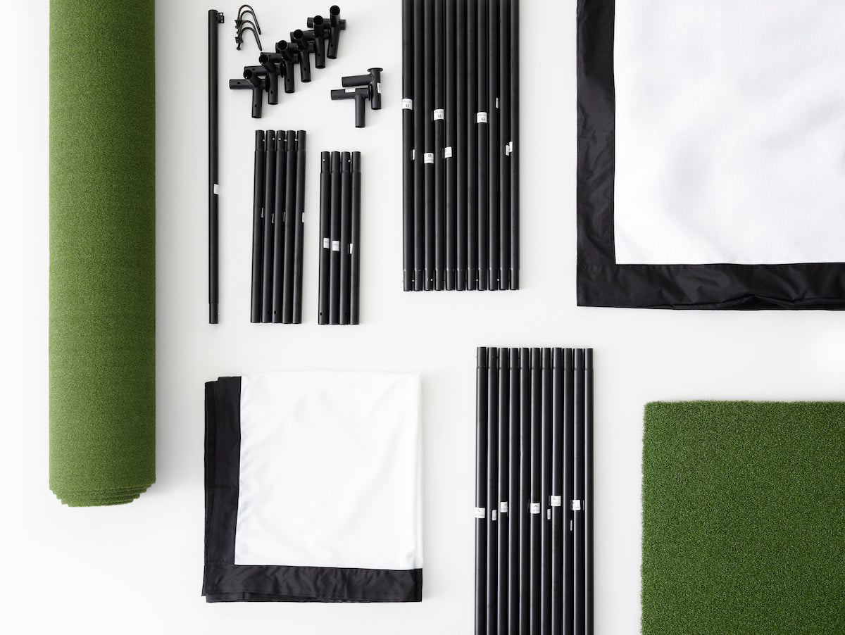 Accessories from the SKYTRAK Golf Simulator line