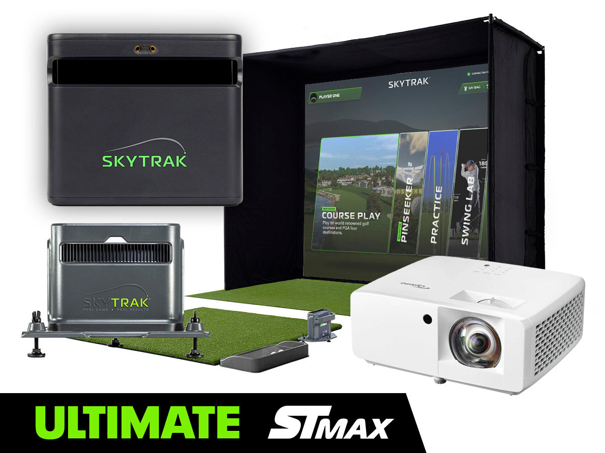 SKYTRAK ST MAX Golf Simulator | Ultimate Studio Package