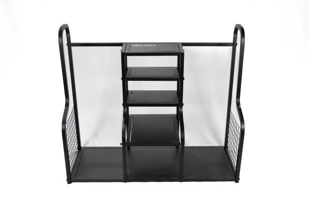 GolfBays Dual Bag Display Storage Organizer