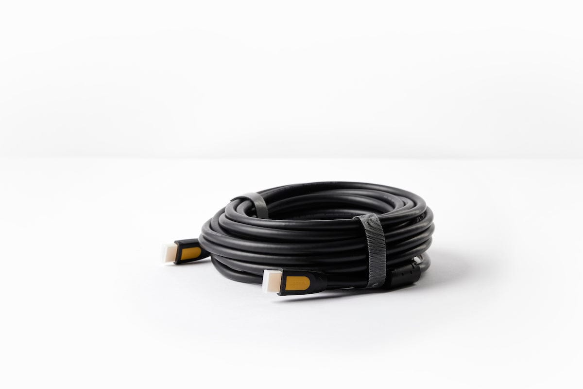 Premium HDMI cable included with SKYTRAK golf simulator studio package