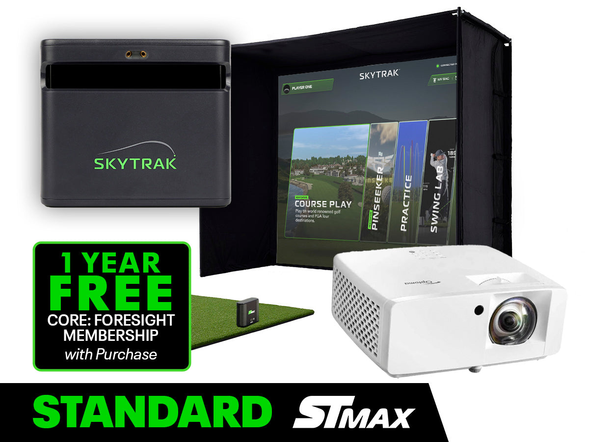 SKYTRAK™ ST MAX Golf Simulator | Standard Studio Package