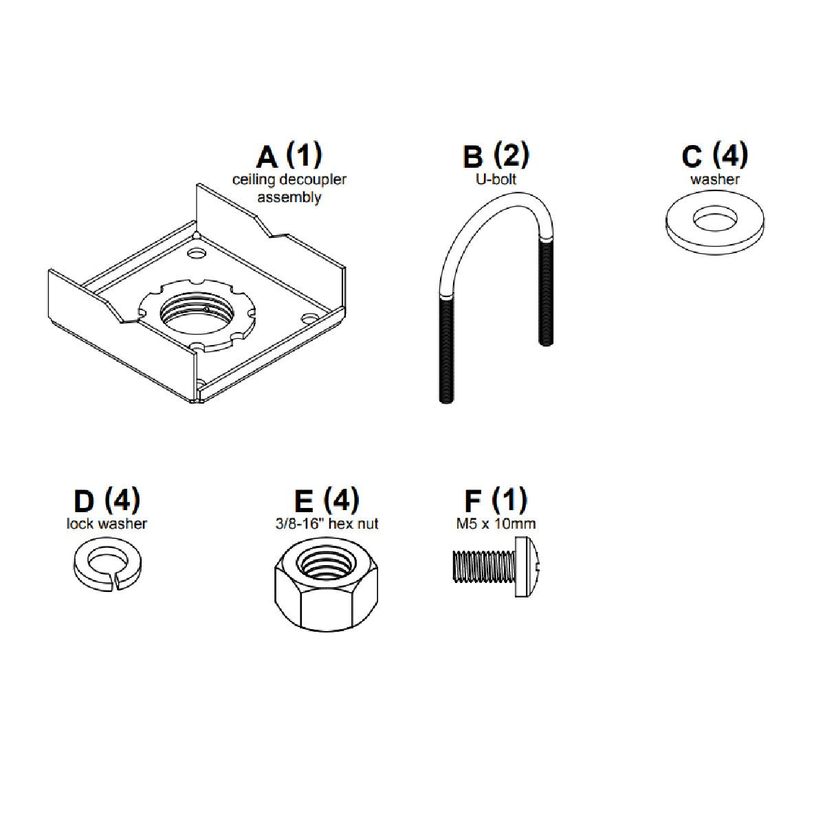 Carl's Place Frame-Mount Projector Mounting Kit