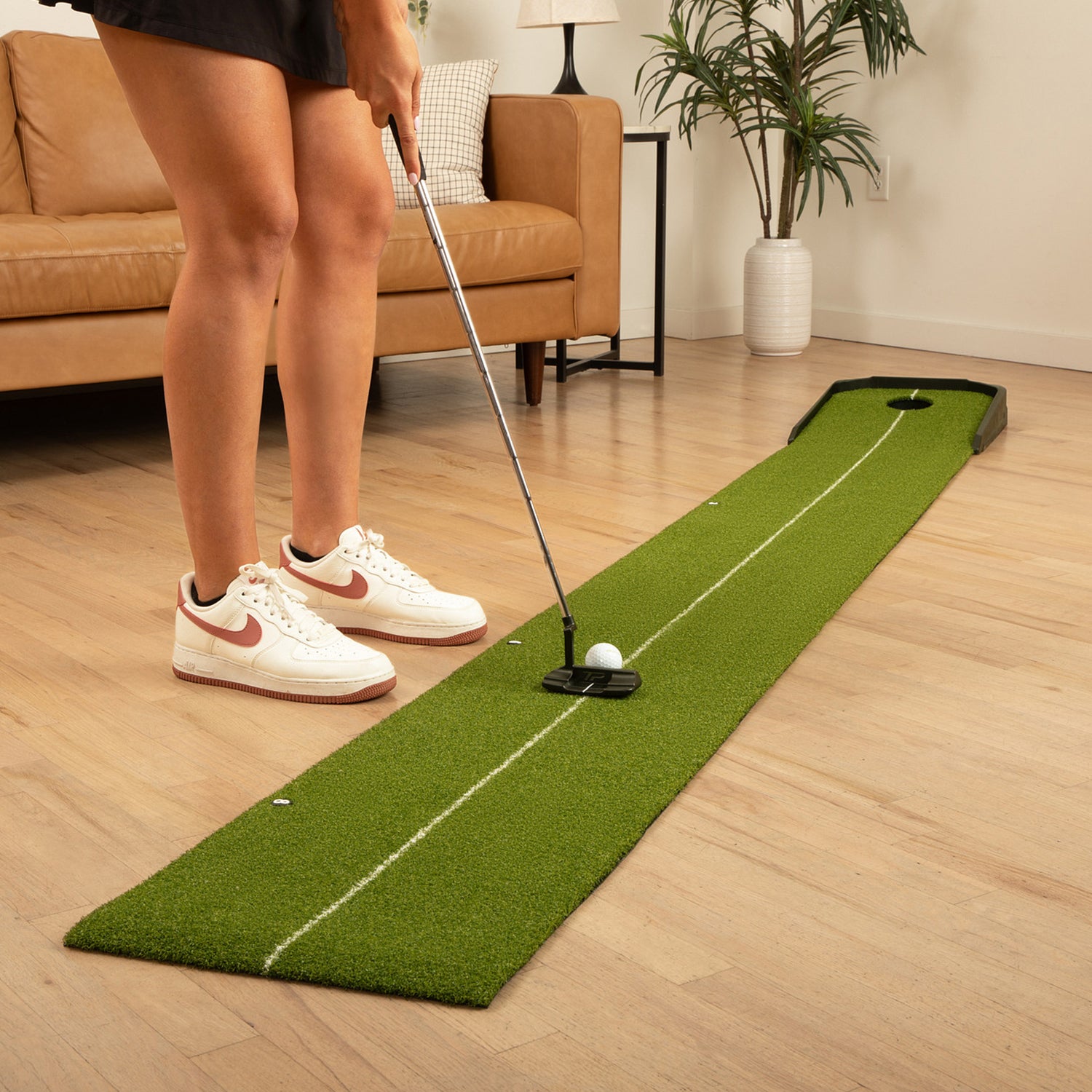 SKYTRAK 9' Putting Turf Mat with Electric Return