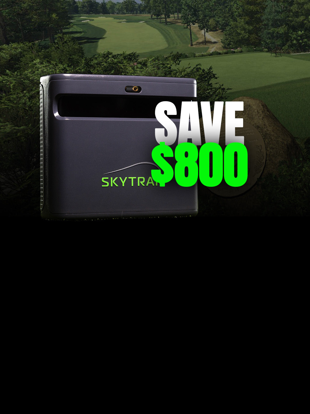 SKYTRAK ゴルフシミュレーター用スタンド SkyTrak™ — ローンチ モニターおよびゴルフ シミュレーターのナンバー