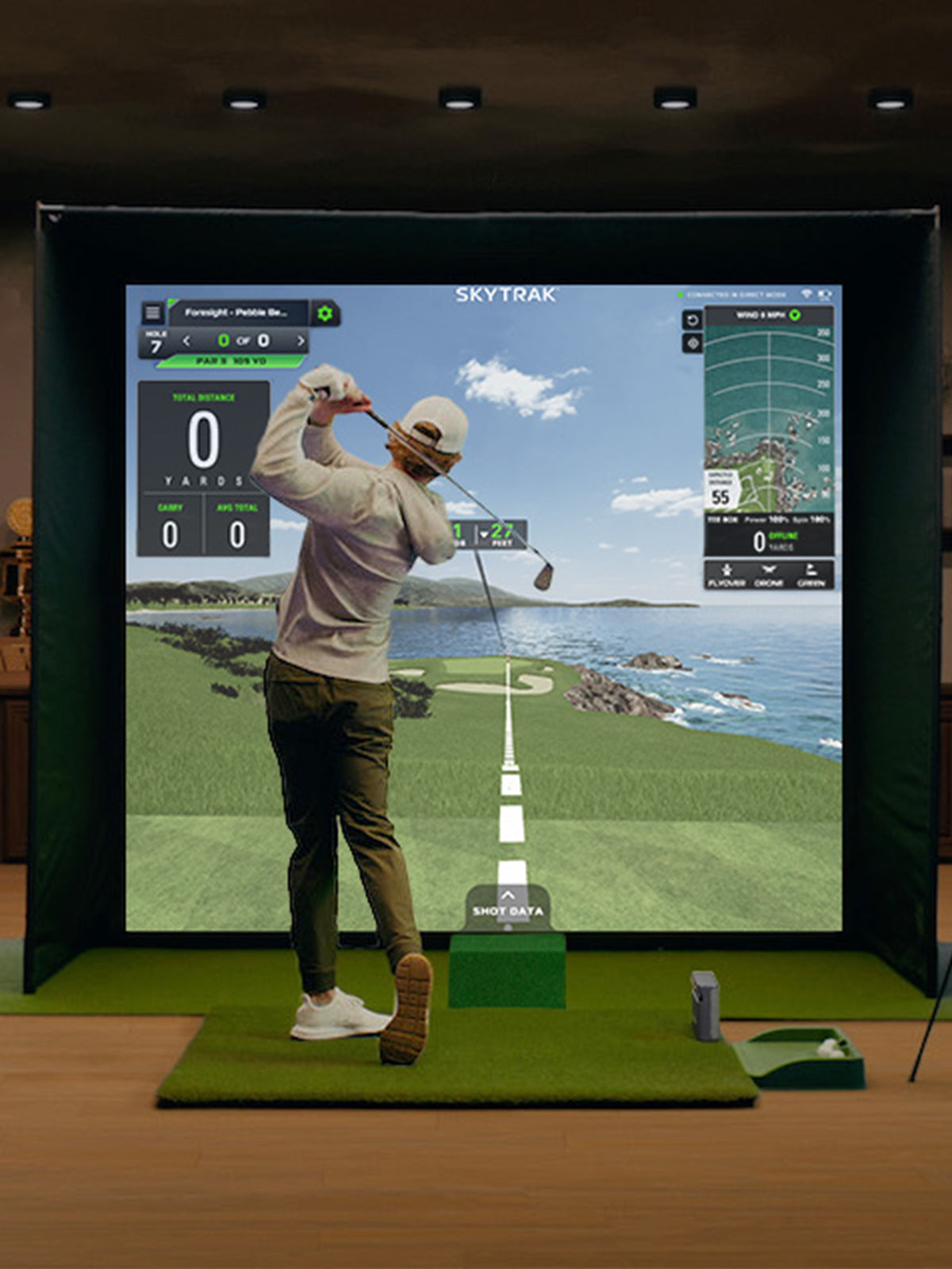 SKYTRAK™ Golf Simulator Studios: Ultimate Home Golf Experiences