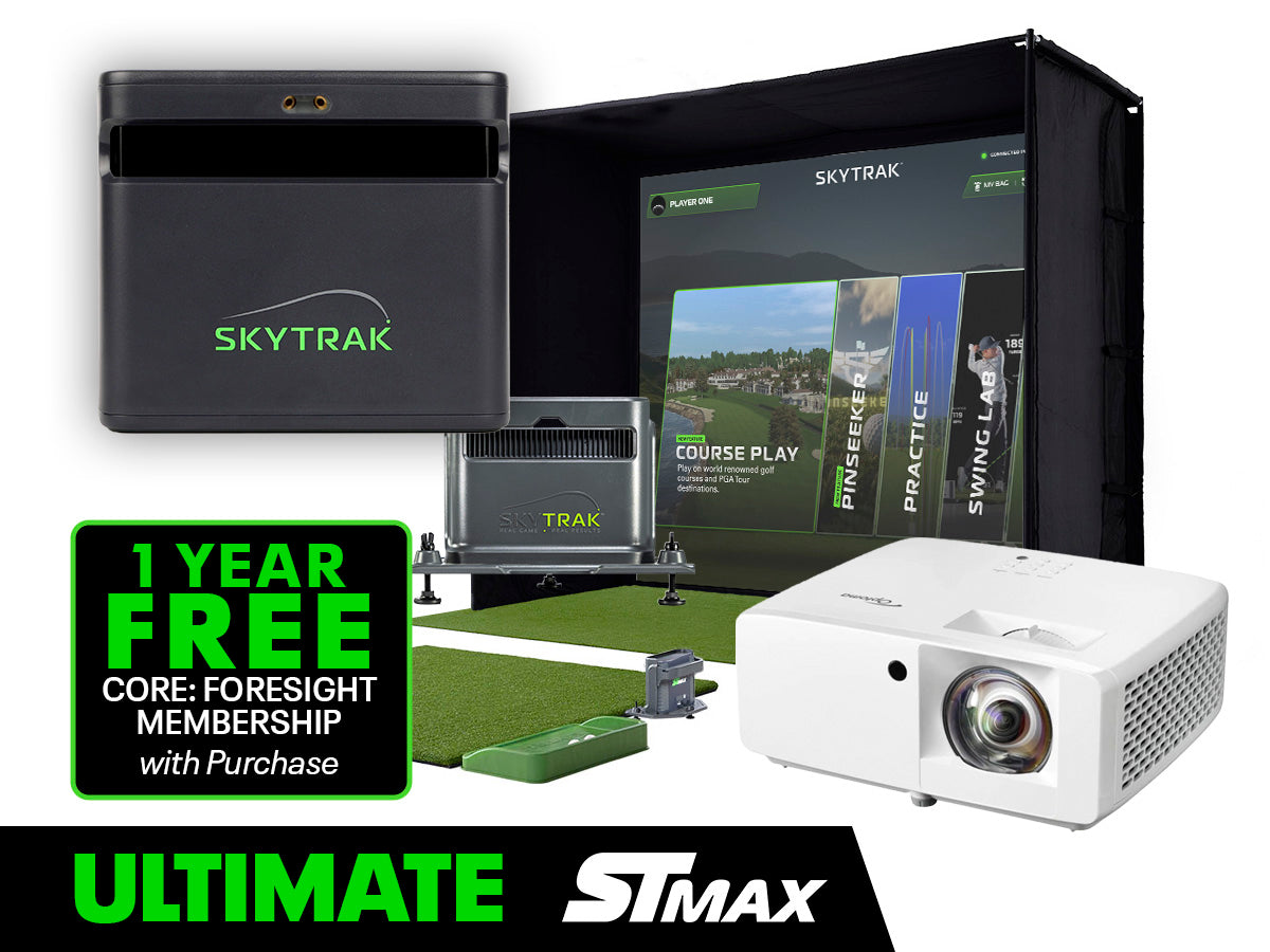 SKYTRAK™ ST MAX Golf Simulator | Ultimate Studio Package