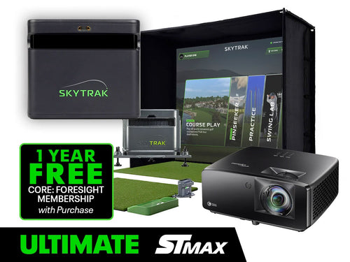 SKYTRAK™ ST MAX Golf Simulator | Ultimate Studio Package