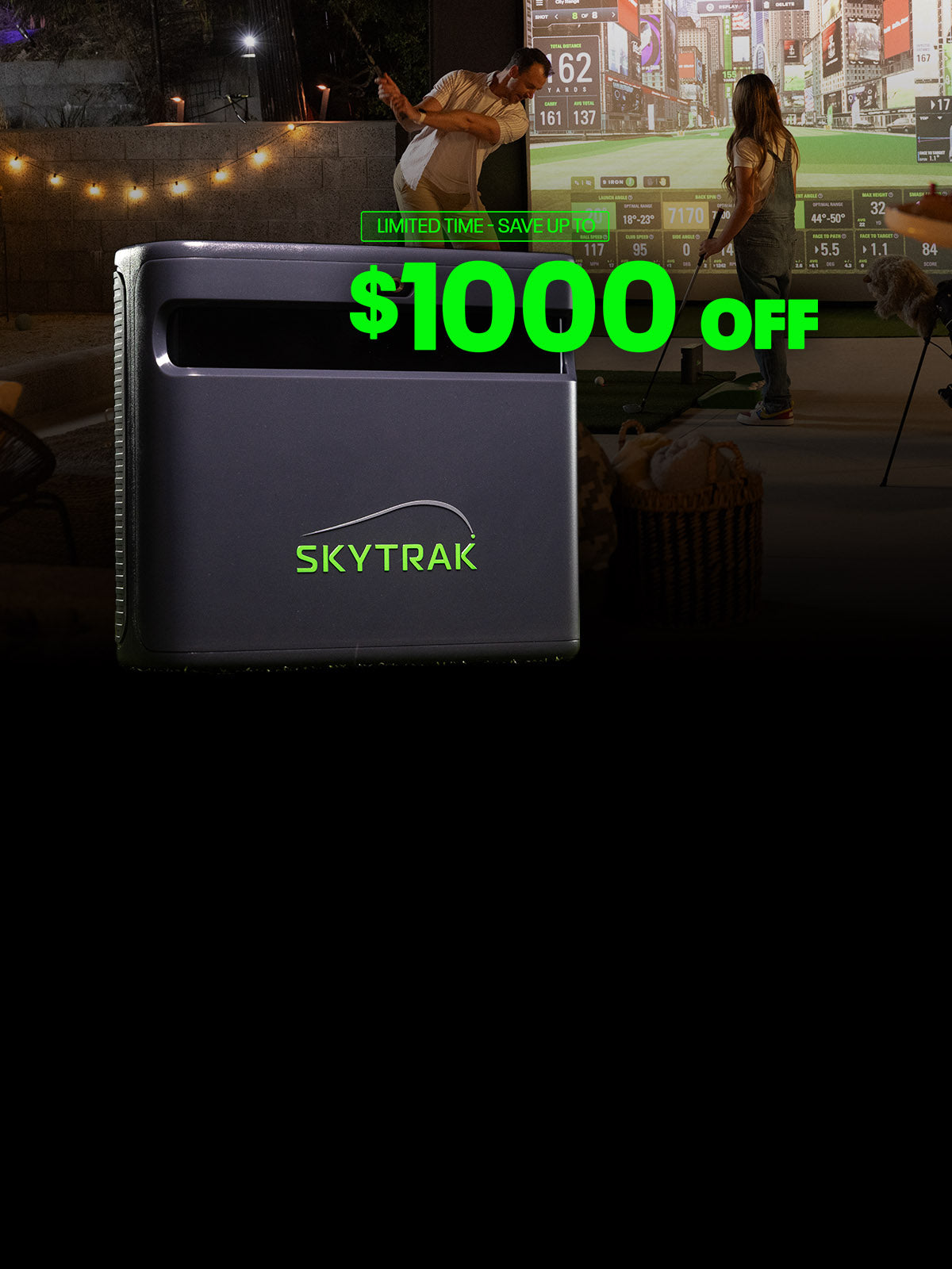 SkyTrak™ — ローンチ モニターおよびゴルフ シミュレーターのナンバー