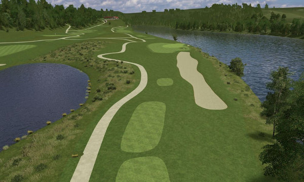 SKYTRAK Course Play: The Pete Dye River Course at Virginia Tech